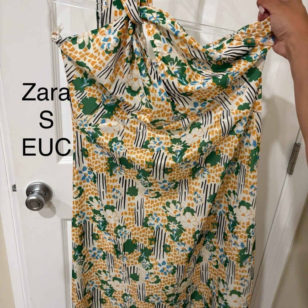 Zara Multicolor Floral Dress